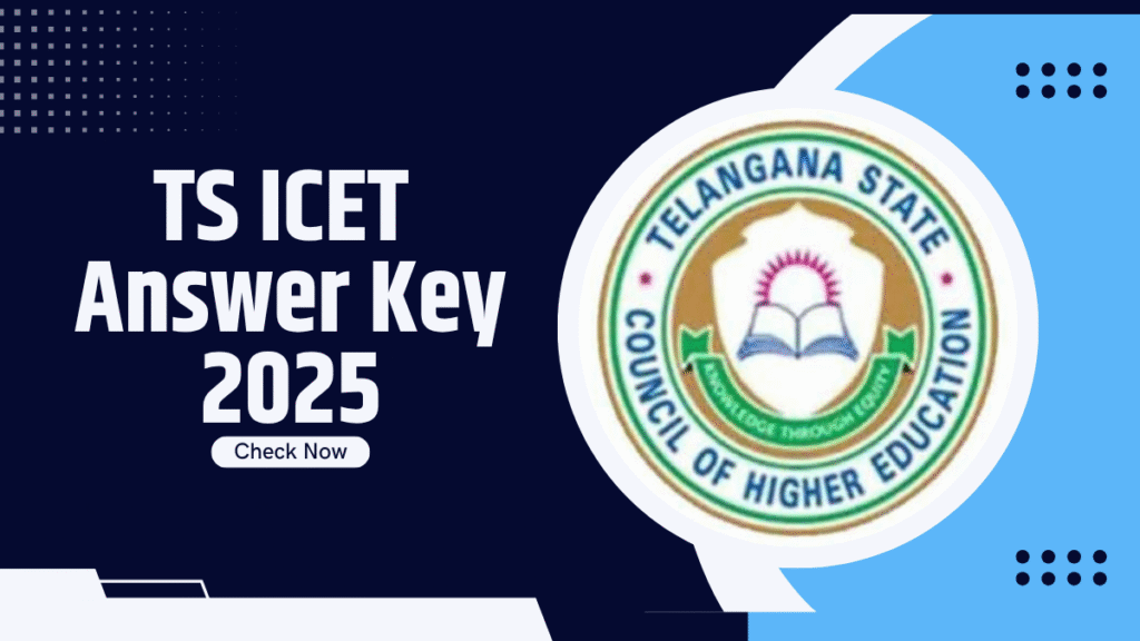 TS ICET Answer Key 2025